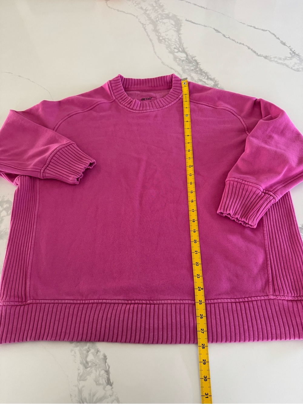 Aerie Pink Crewneck Sweatshirt - Picture 4 of 6